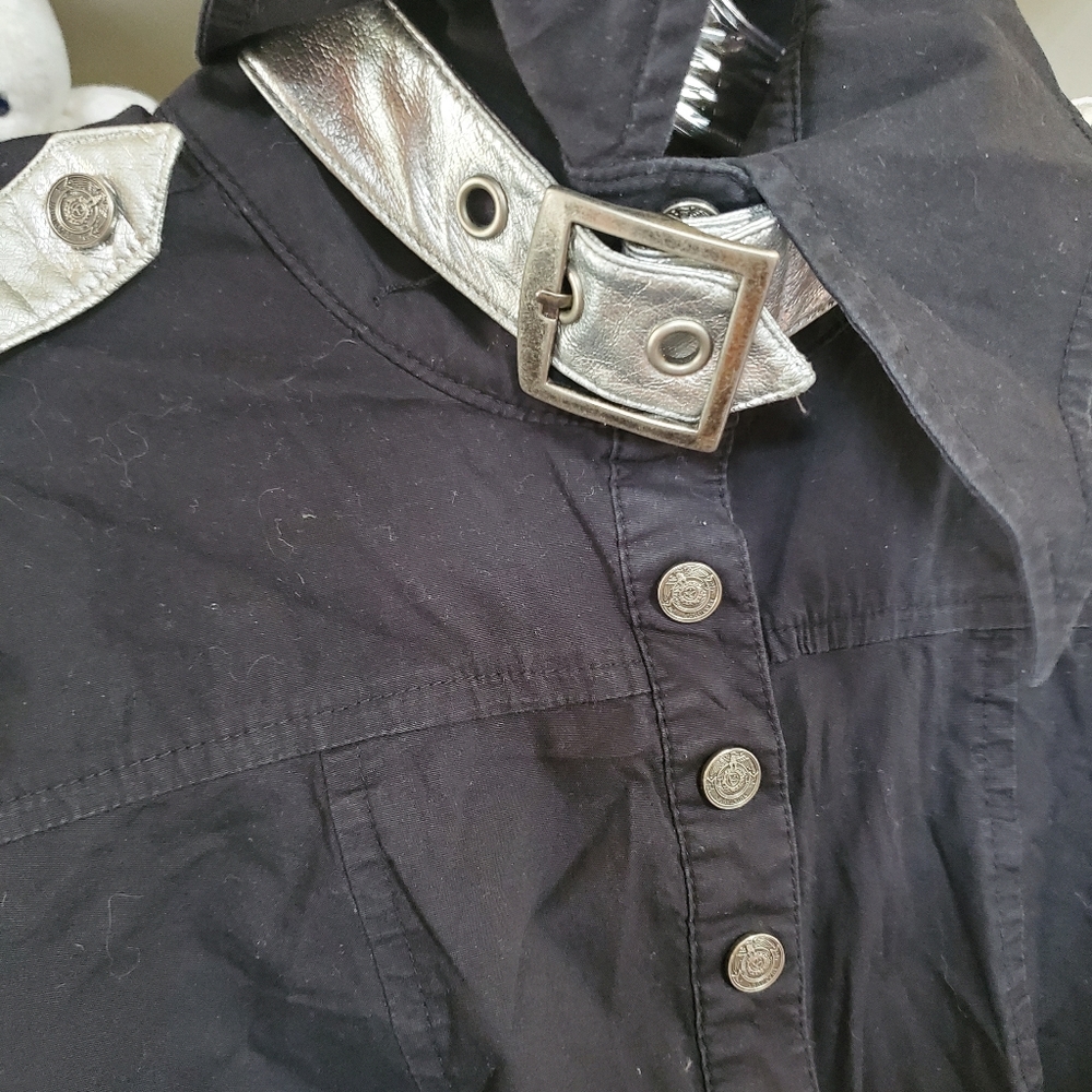 Lip Servicd Division LS military poplin blouse - Picture 4 of 6